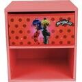 Truhlice Funhouse  Table de chevet  Miraculous Rouge