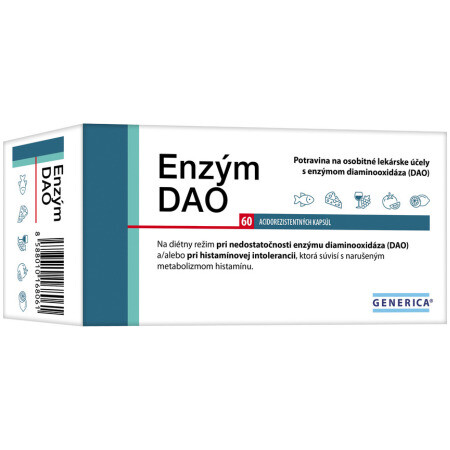 GENERICA Enzým dao 60 kapsúl