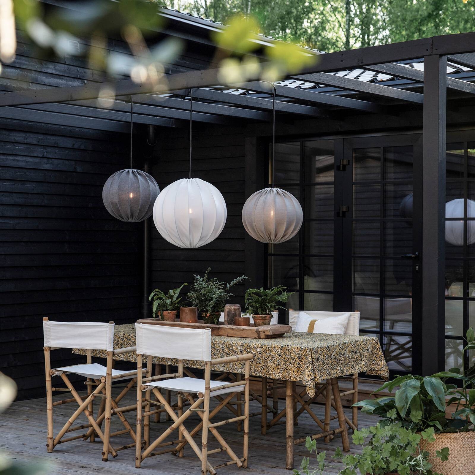 PR Home Tienidlo Alva Vonkajšia závesná lampa béžo