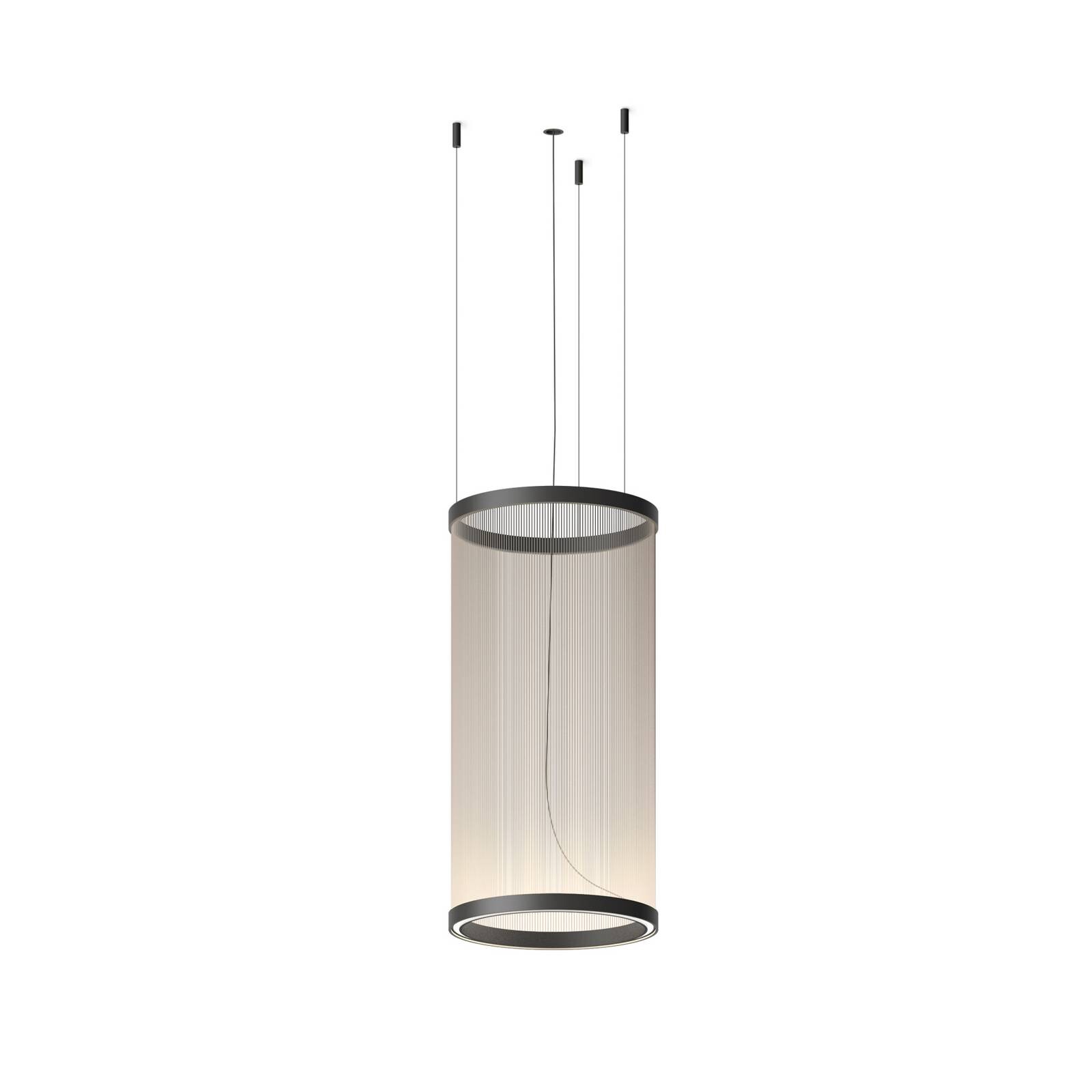Vibia LED závesné svietidlo ARRAY béžová 73 x 37 cm valec 927 stmievateľné