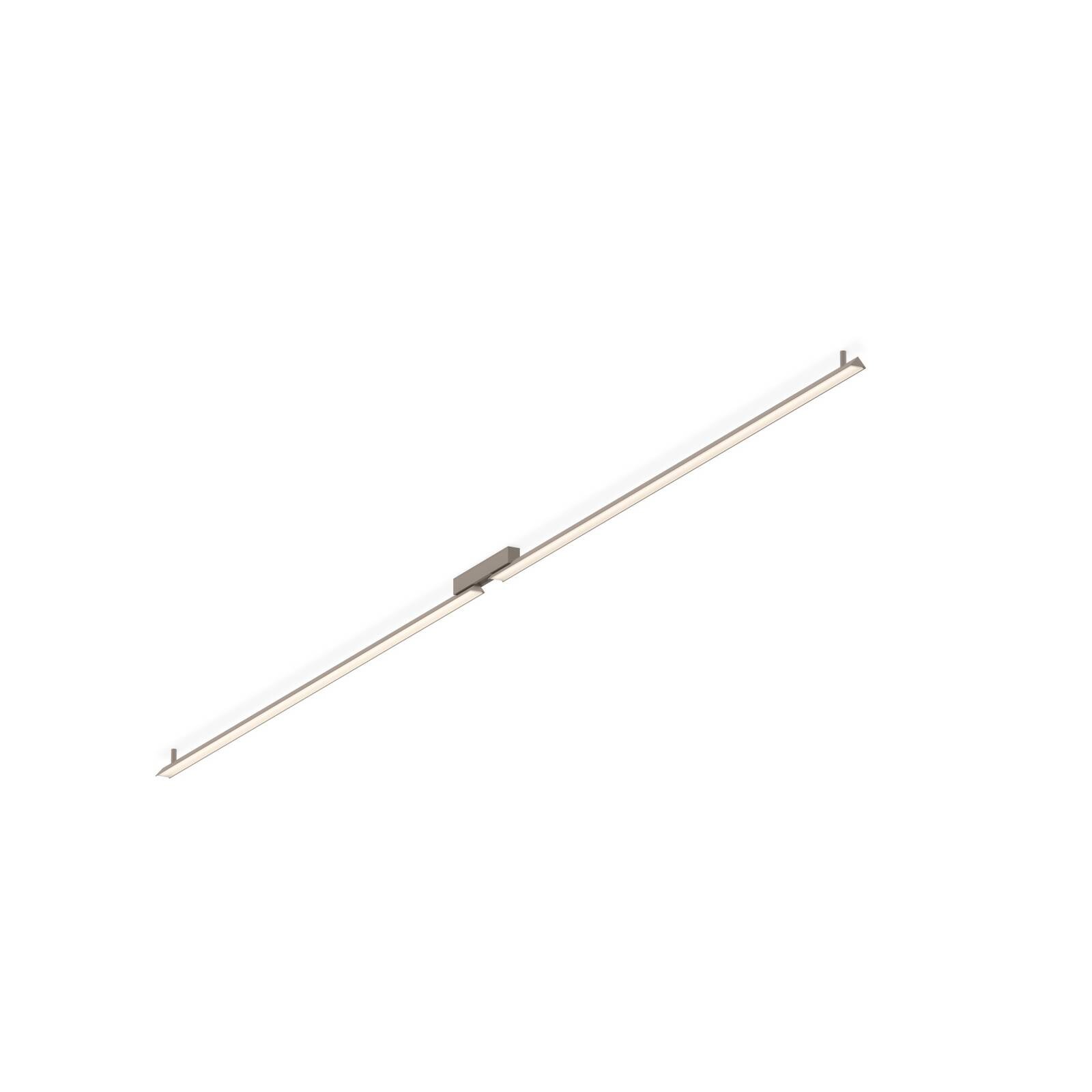 Vibia LED nástenné svetlo SPA, dĺžka 413 cm, béžová, IP44 2 700 K