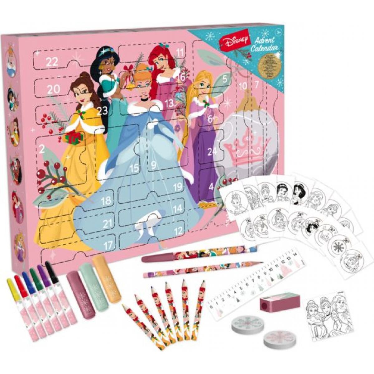 Adventný kalendár Disney Princezné