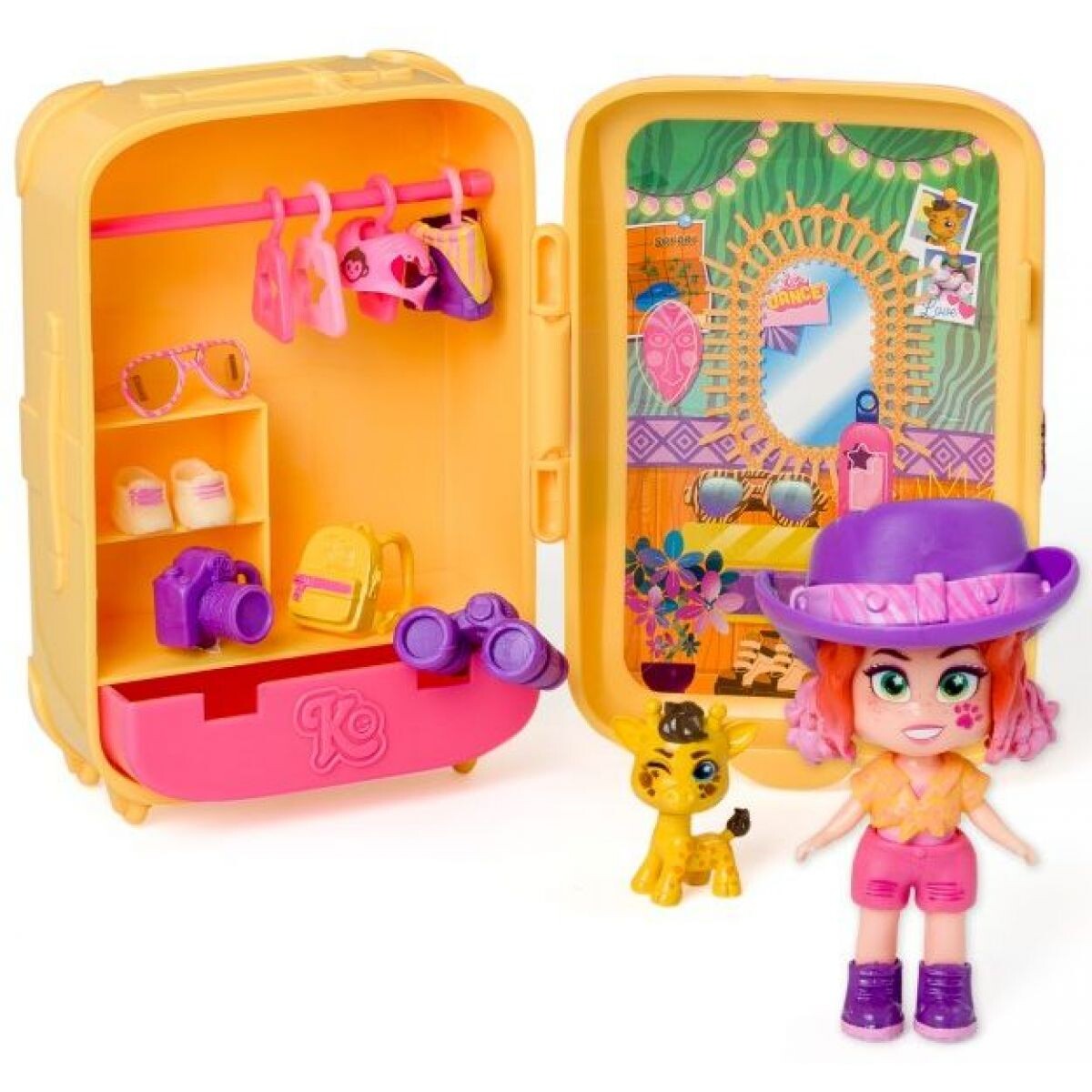 KookyLoos Bábika Jane v kufríku