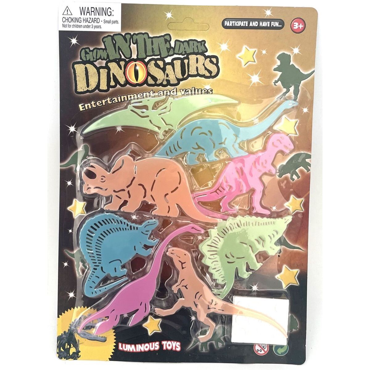 Dinosaury svietiace v tme