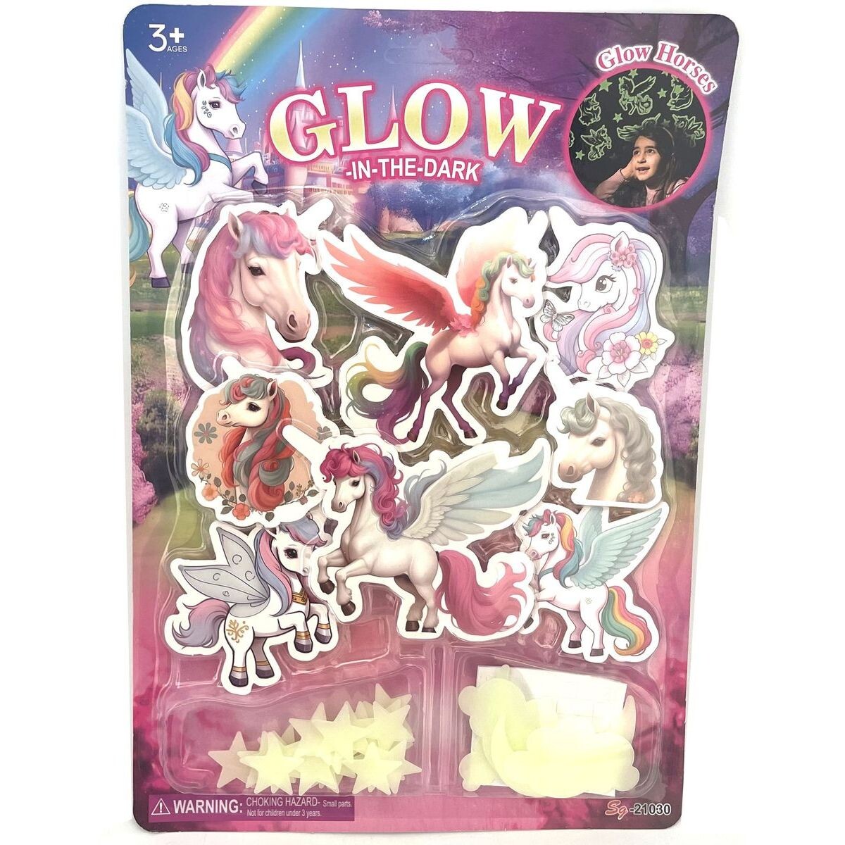 Jednorožce svietiace v tme