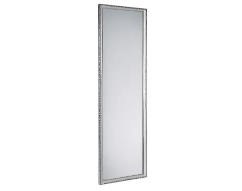 Nástenné zrkadlo Loreley 35x125 cm, drevený strieborný rám%