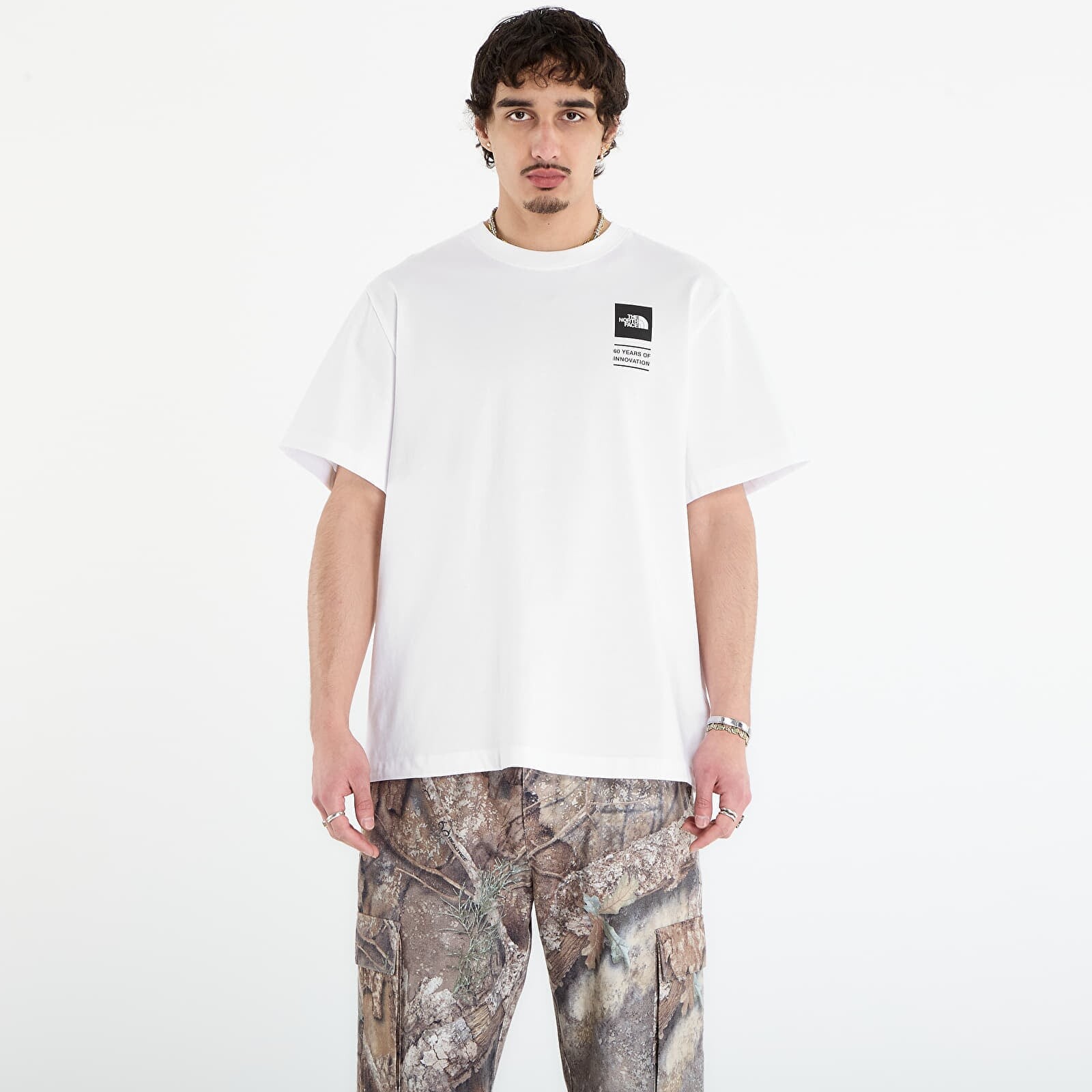 Tričko The North Face TNF Celebration Relaxed Short Sleeve Tee-Graphic TNF White XXL