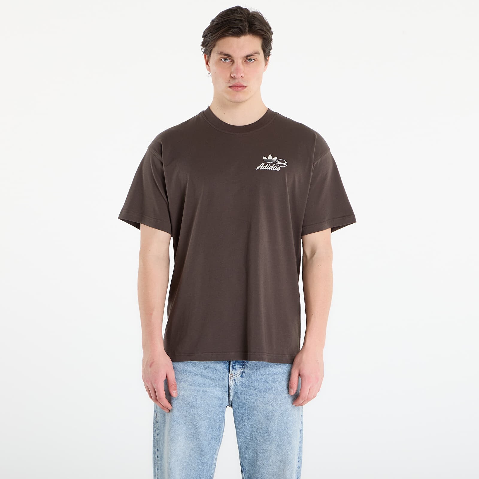 Tričko adidas Vintage Records Graphic T-shirt Shadow Olive L