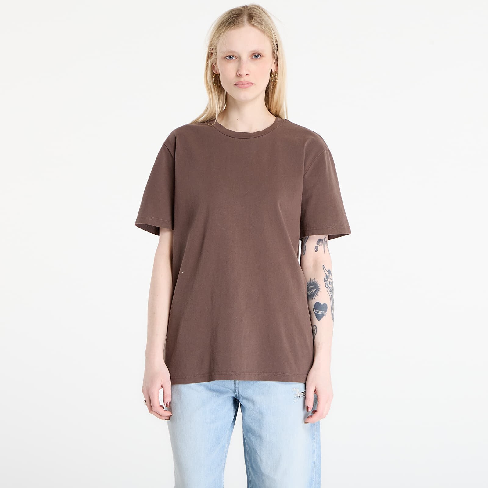 Tričko A.P.C. Printemps 26 T-Shirt UNISEX Chestnut Brown XXL