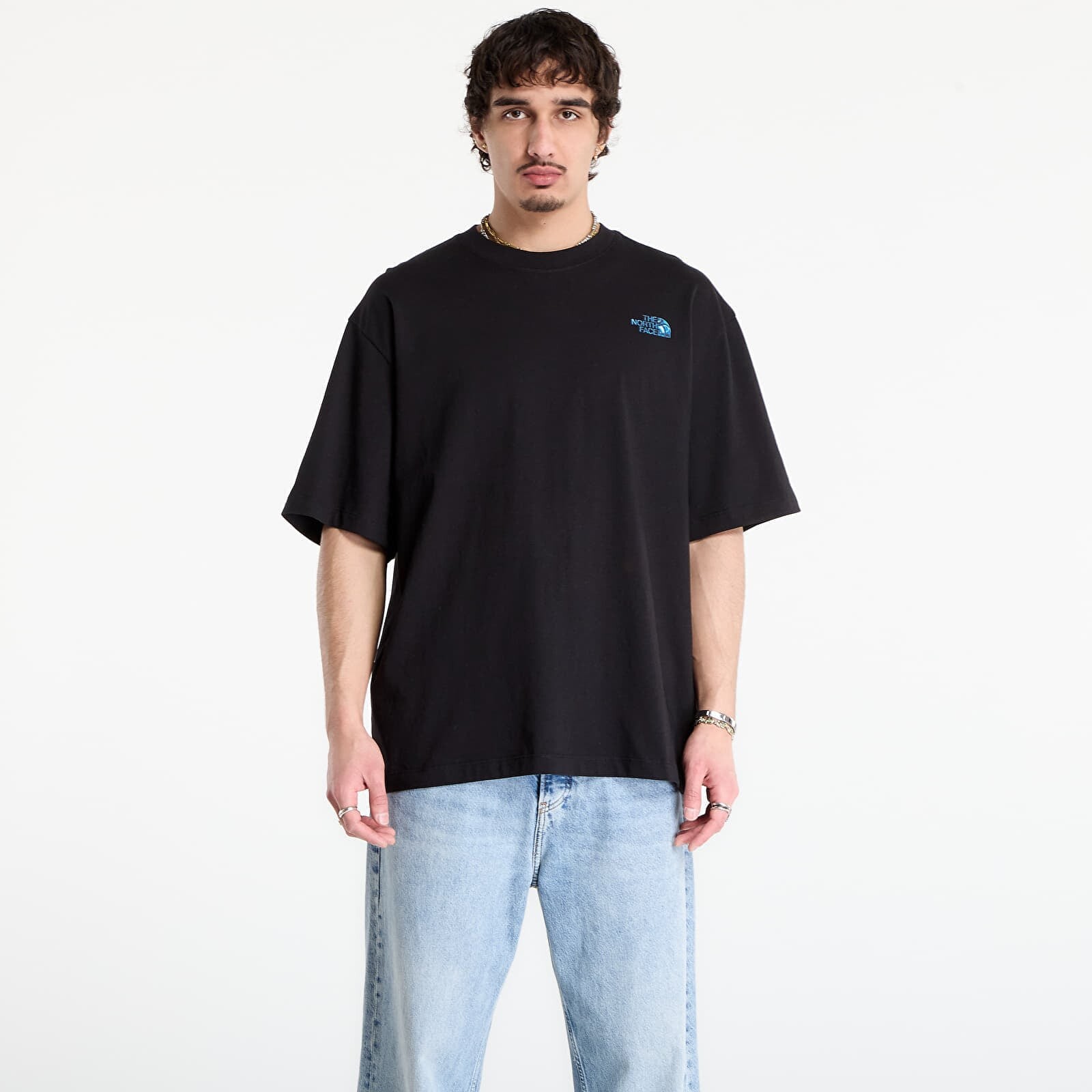 Tričko The North Face Liquid Box Nse Oversize Short Sleeve Tee-Graphic TNF Black L