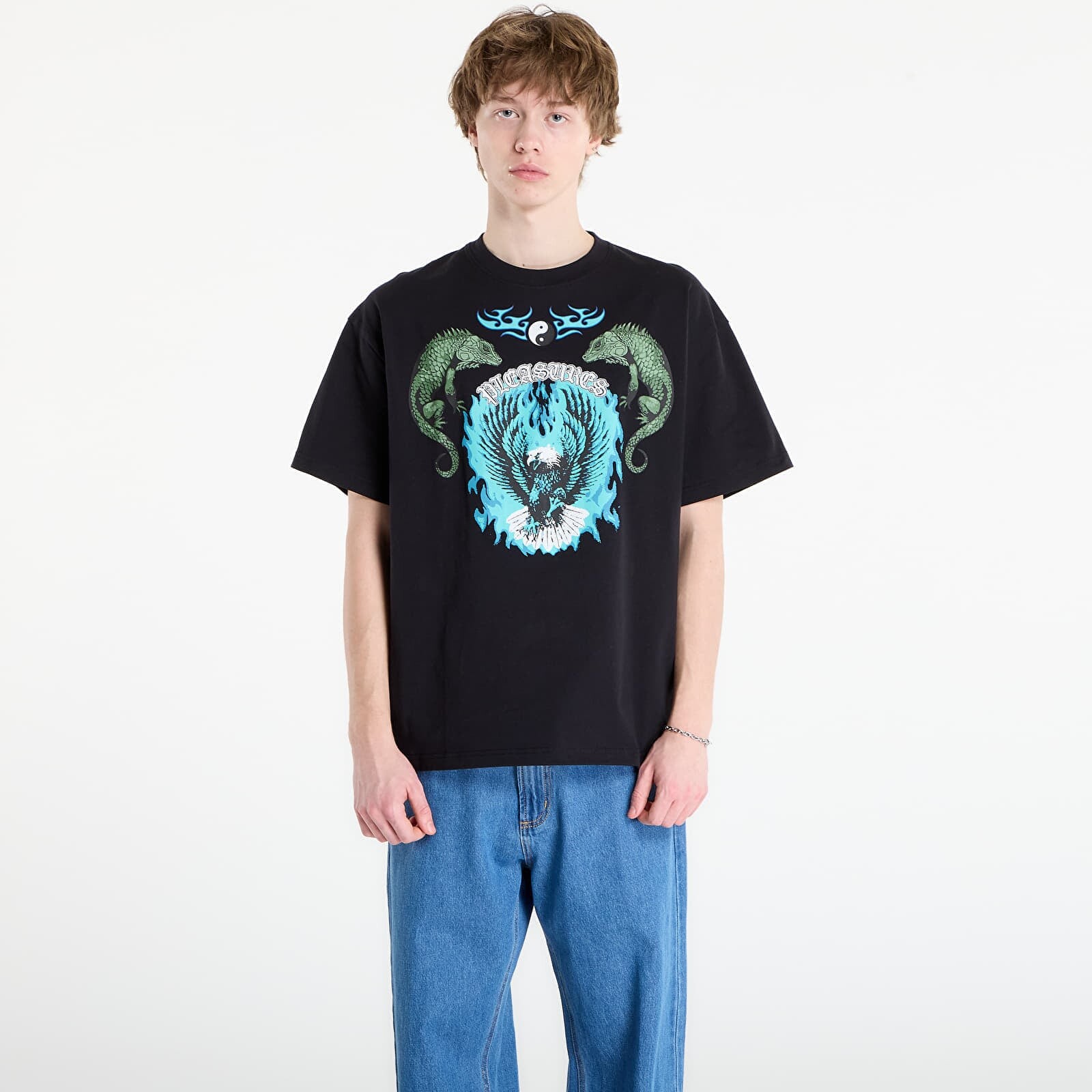 Tričko PLEASURES Need T-Shirt Black XL