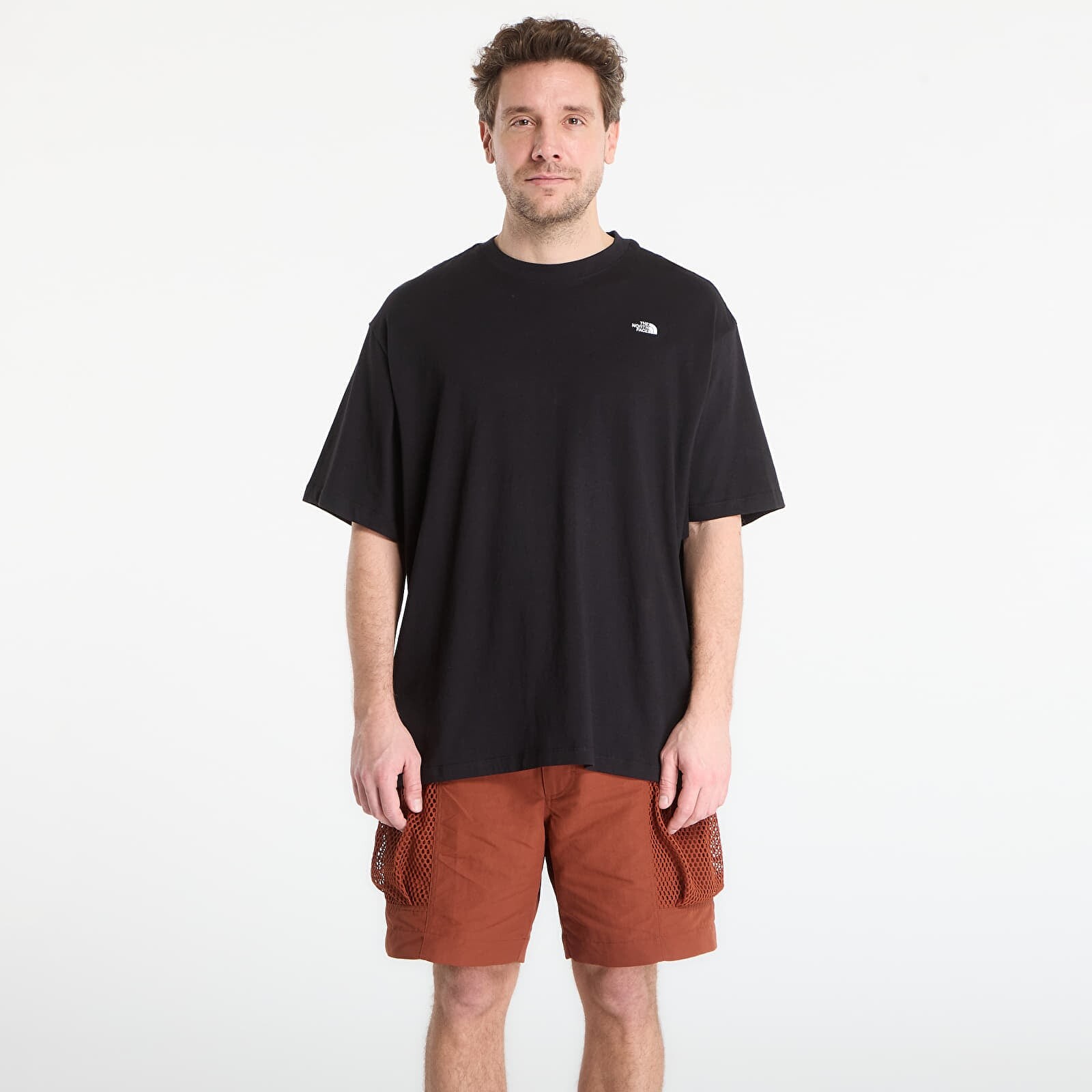 Tričko The North Face TNF Essential Simple Dome Os Ss Tee TNF Black M