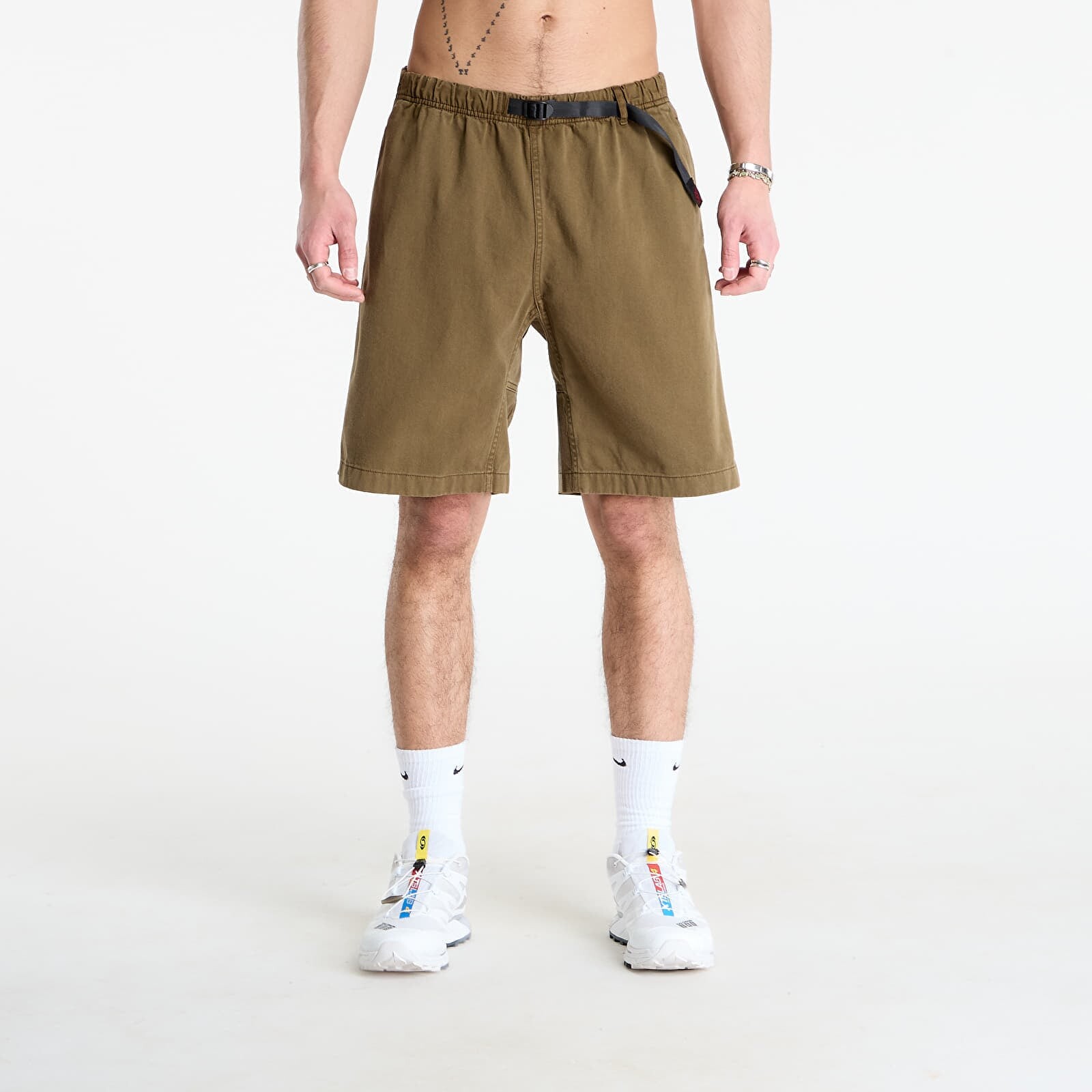 Šortky Gramicci G-Short Pigment Dyed UNISEX Bark Pigment L