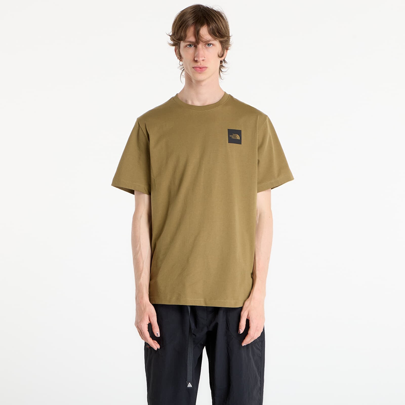 Tričko The North Face Evolution Box Half Dome Regular Short Sleeve Tee Cedar L
