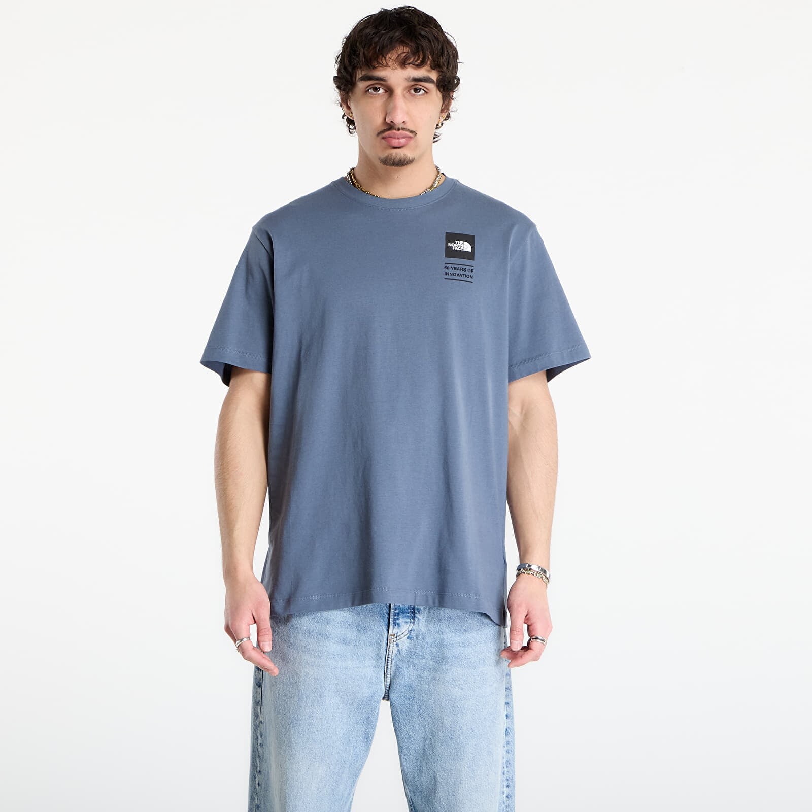 Tričko The North Face Icon Celebration Regular Short Sleeve Tee-Graphic Granite Grey S