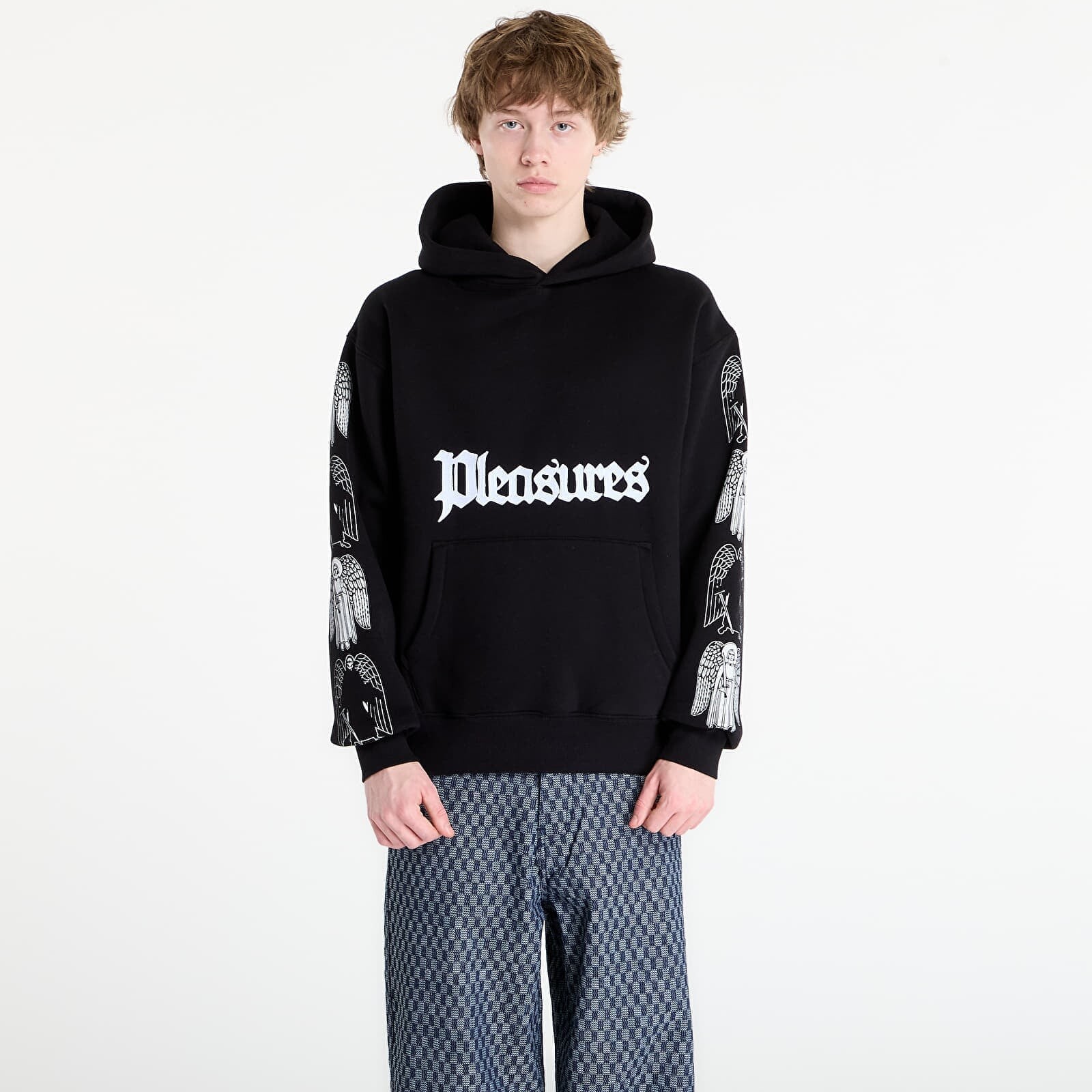 Mikina PLEASURES Angel Demon Hoodie Black S