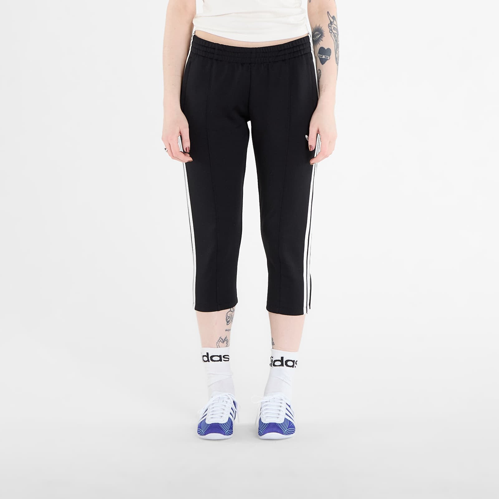 Tepláky adidas 3/4 Sst Track Pants Black XS