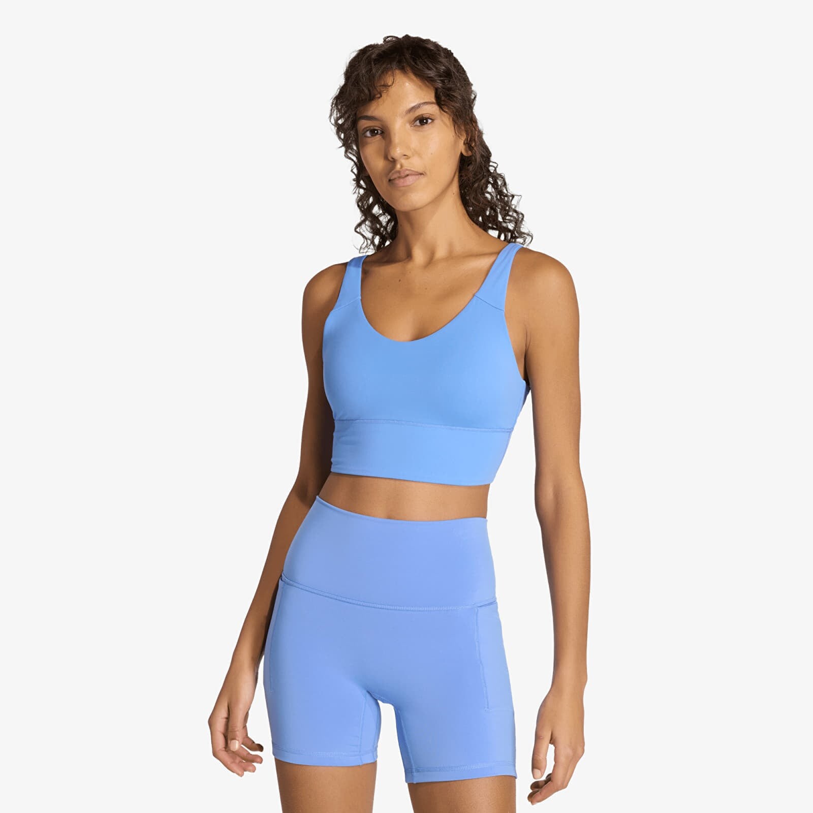 Podprsenka adidas W 3Ss Ess Ms Blue Fusion S