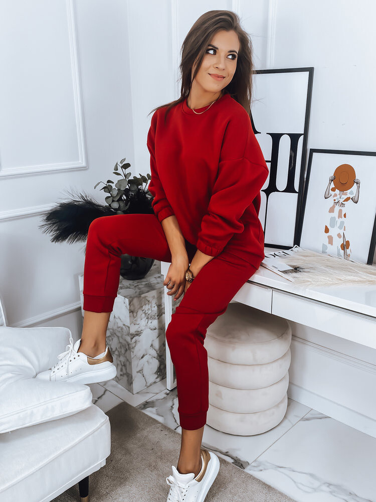 Dámsky teplákový súprav ARIELLA PREMIUM červený Dstreet