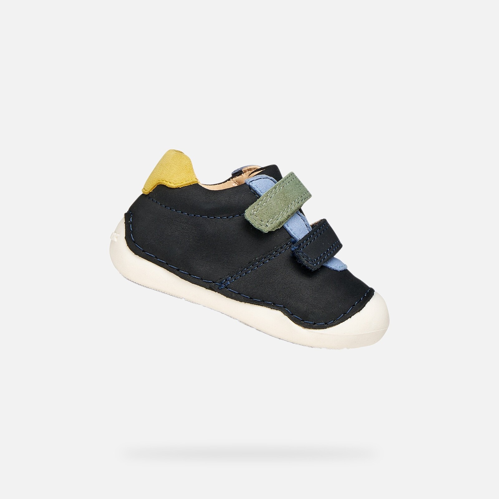 Dark Blue Boys' Barefoot Shoes for First Steps Geox Tutim - Boys