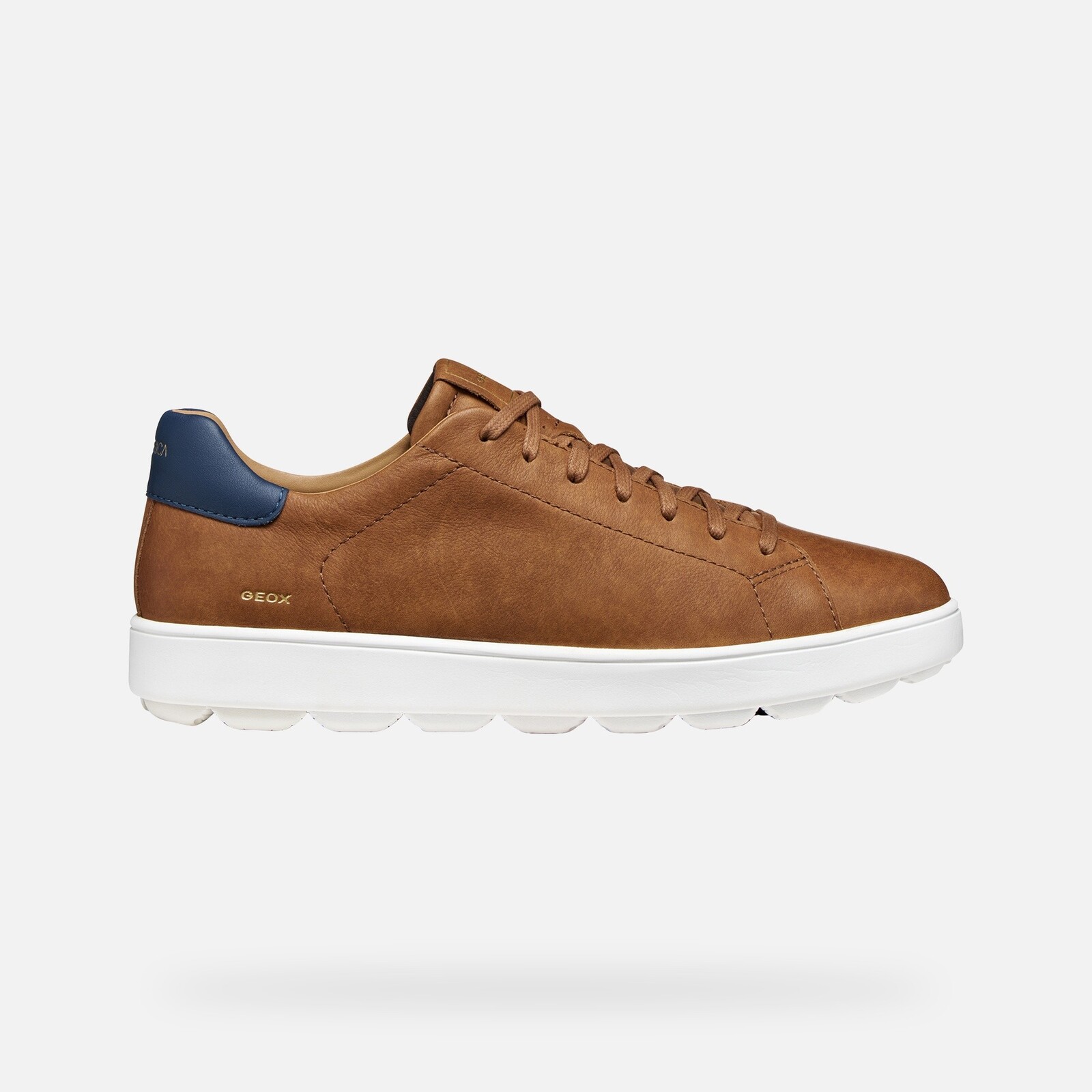Light Brown Men's Sneakers Geox Spherica Ecub-1 - Mens