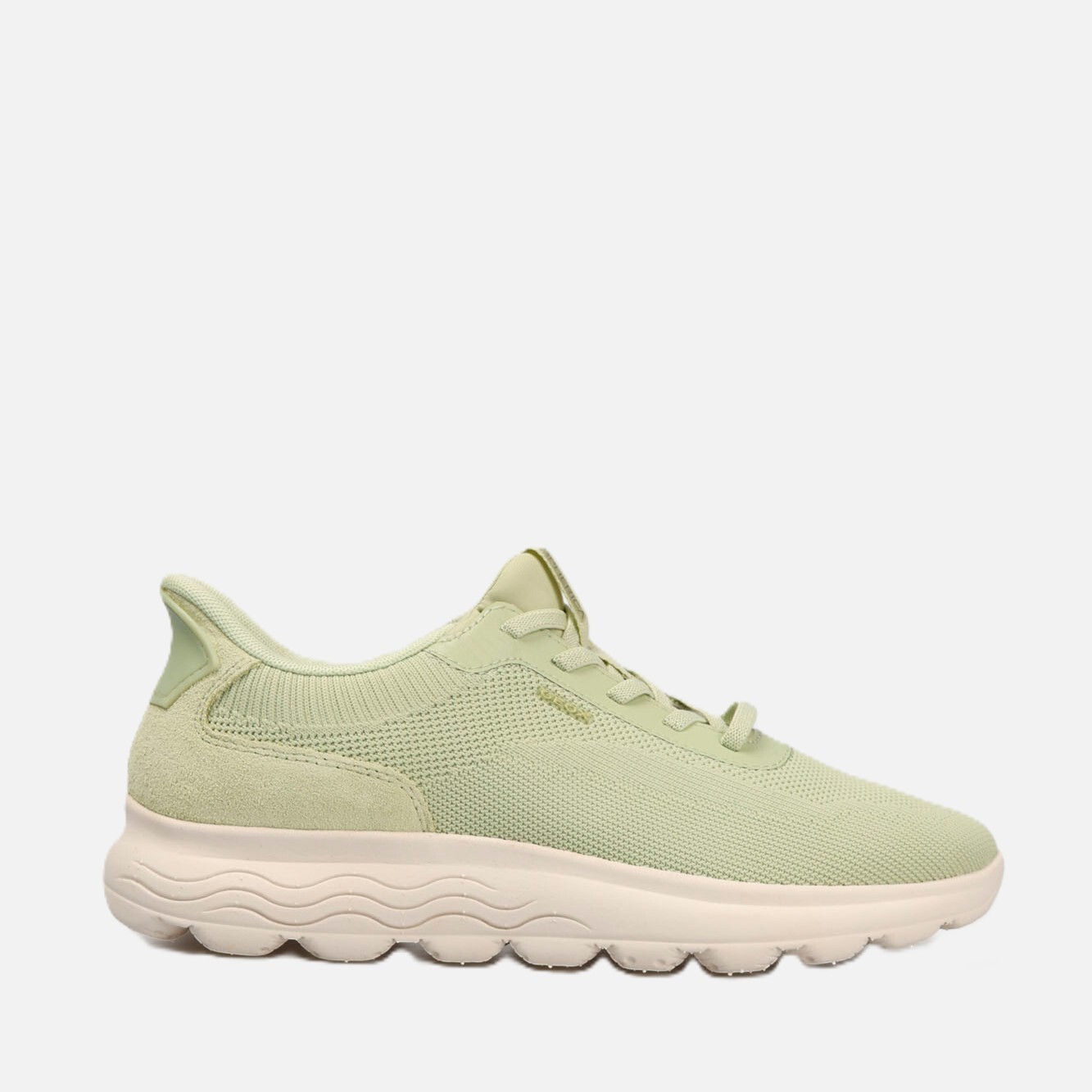Light Green Women's Geox Spherica Plus Fast in Sneakers - Women's