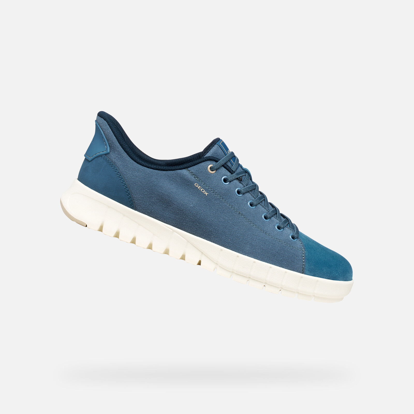 Men's Blue Geox Flextride Plus Fast in Sneakers - Mens