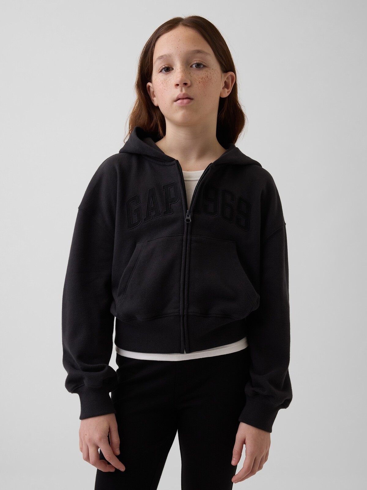 GAP Children's Oversize Sweatshirt with Logo 1969 - Girls