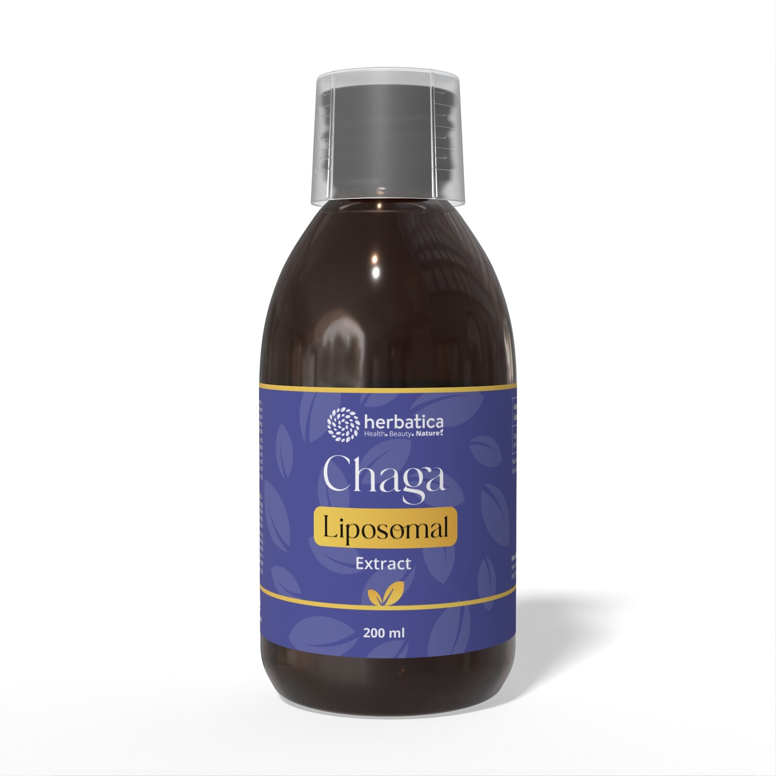 Lipozomálny extrakt Chaga  (40% polysacharidy) - 200 ml - Herbatica
