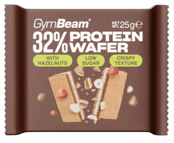 Gymbeam 32% protein waffer 25 g