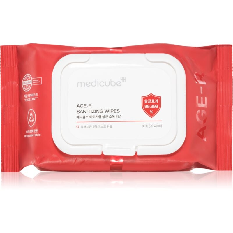 Medicube Age-R Sanitizing Wipes vlhčené obrúsky 30 ks