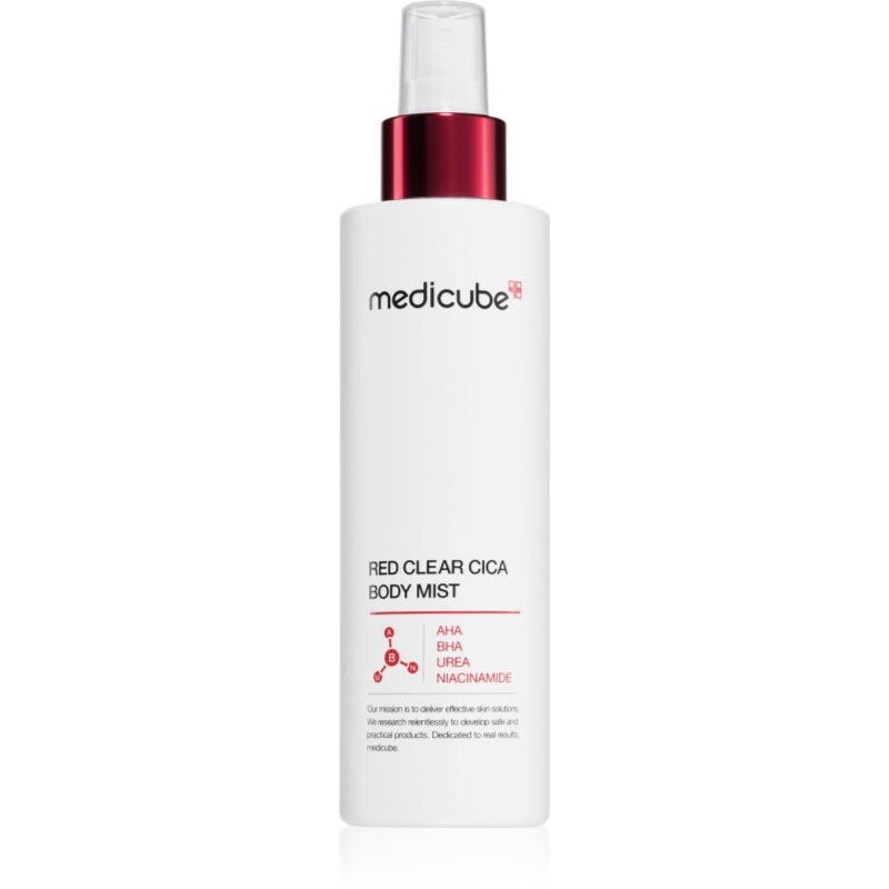 Medicube Red Clear Cica Body Mist energizujúca hydratačná pleťová hmla s upokojujúcim účinkom 200 ml
