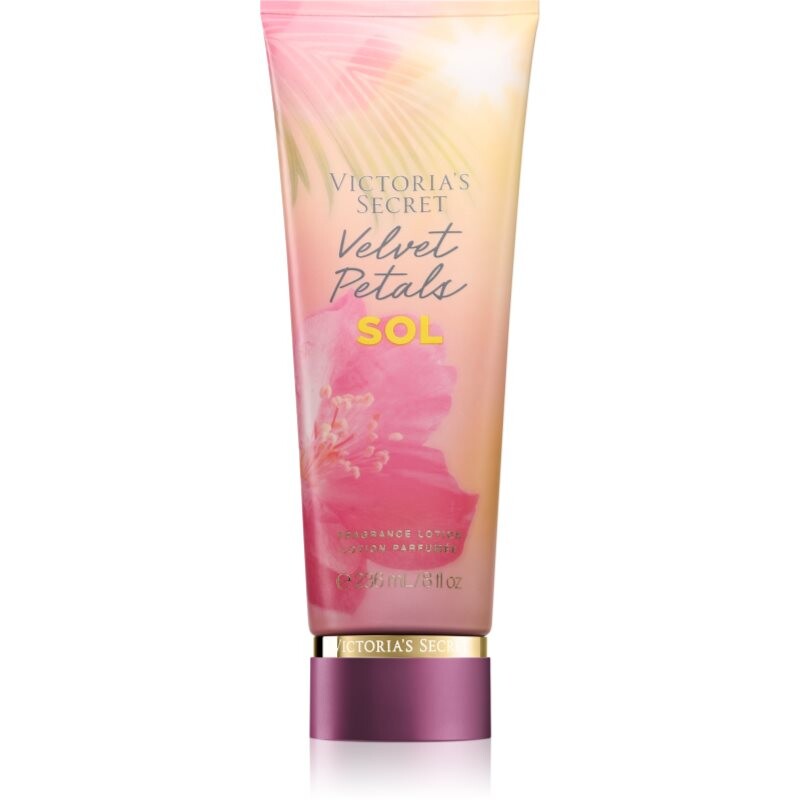 Victoria's Secret Velvet Petals SOL telové mlieko pre ženy 236 ml