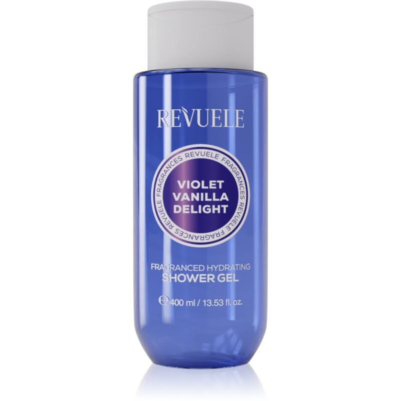 Revuele Violet Vanilla Delight Fragranced Hydrating Shower Gel parfumovaný sprchovací gél s hydratačným účinkom pre ženy 400 ml