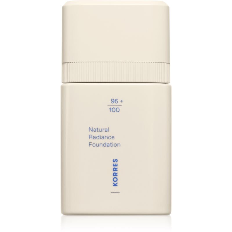 Korres Natural Sheer Foundation ľahký make-up pre prirodzený vzhľad odtieň 03 Tan 30 ml
