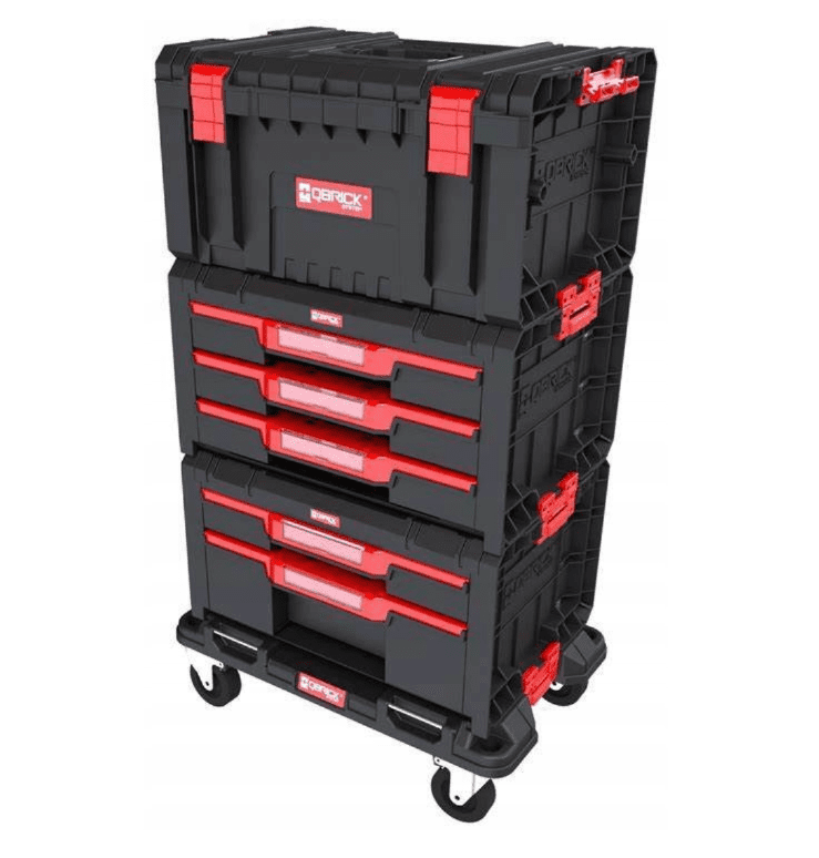 Qbrick System Set boxov na náradie PRO Drawer Workshop Set 2 2.0