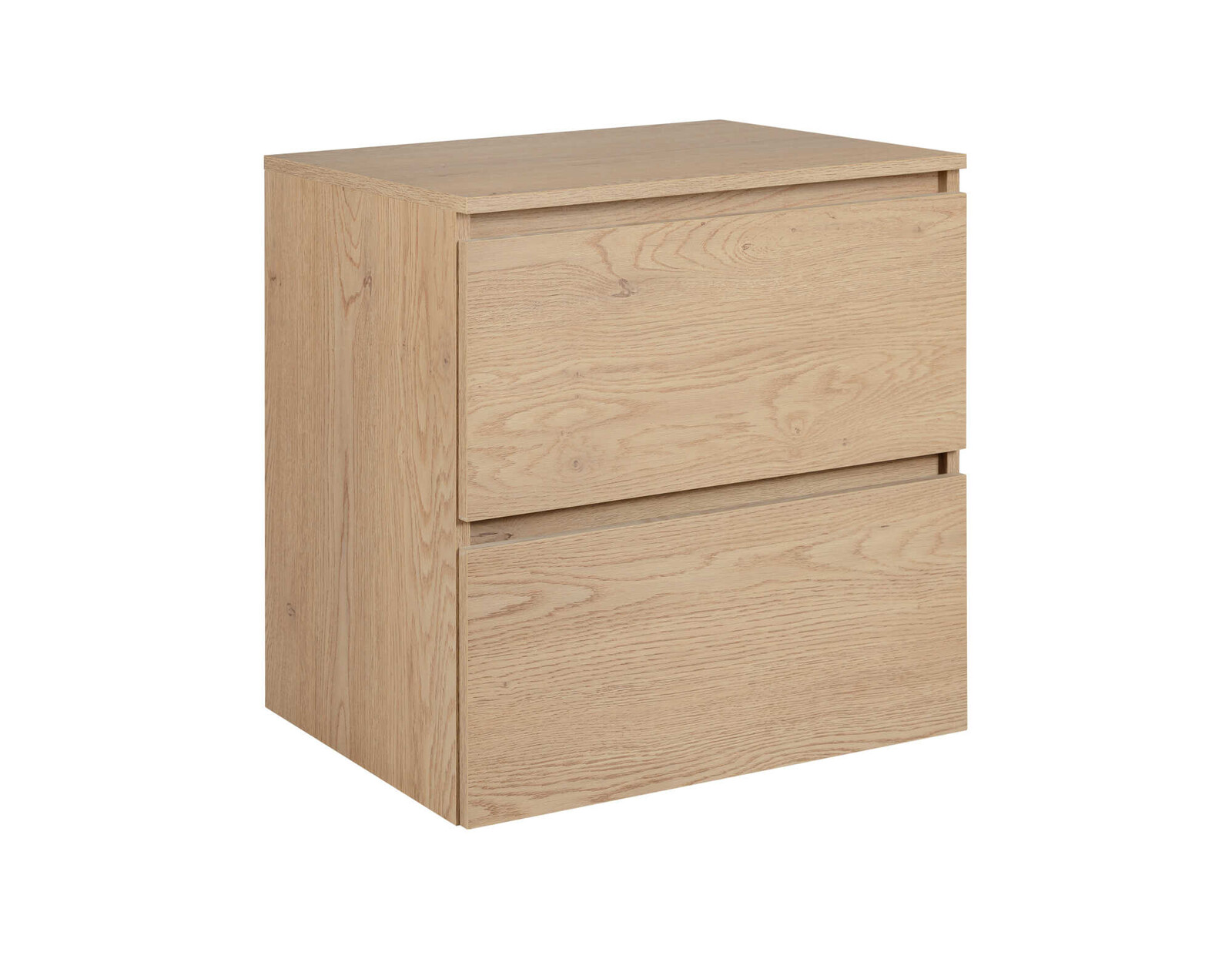 Elvisia Skrinka pod umývadlo s doskou SIMPLE Light oak D60/1 | 60 cm