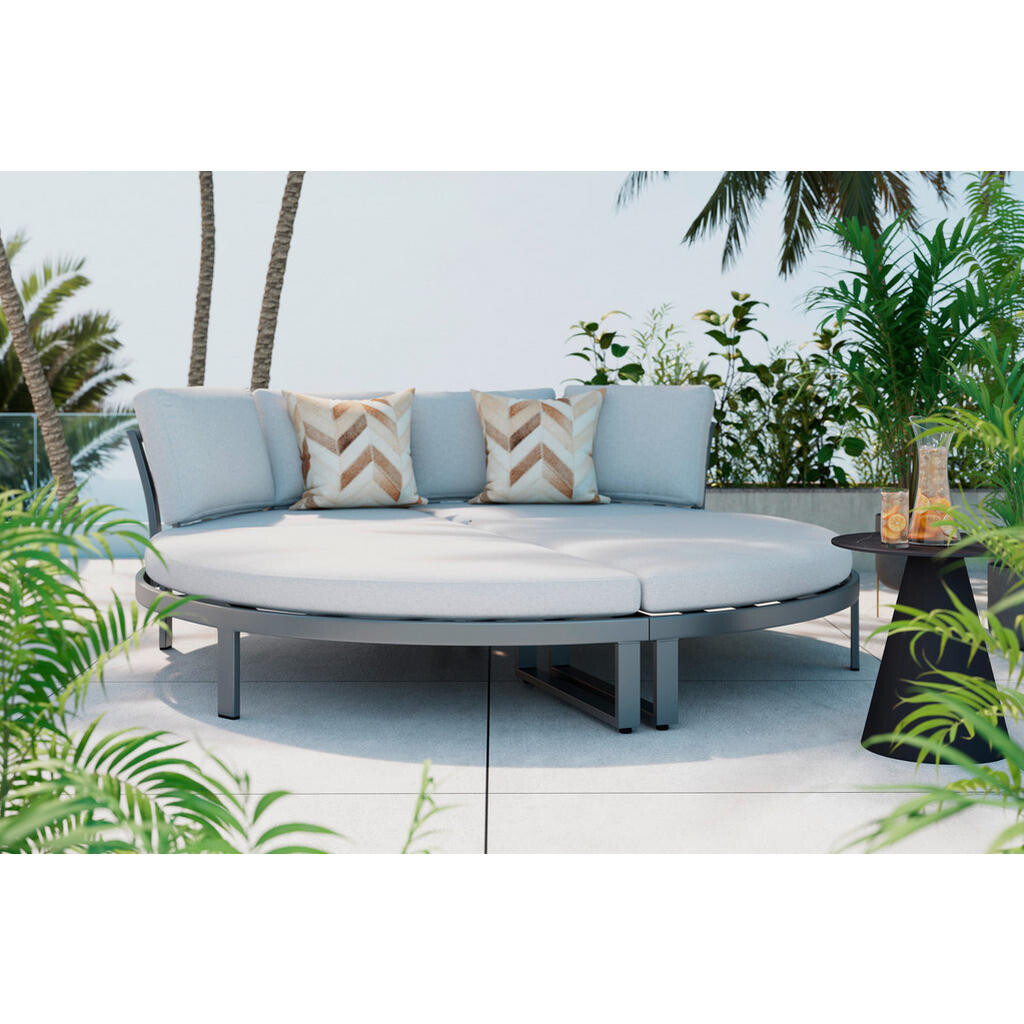 Ambia Garden ZÁHRADNÁ POSTEĽ kov, textil