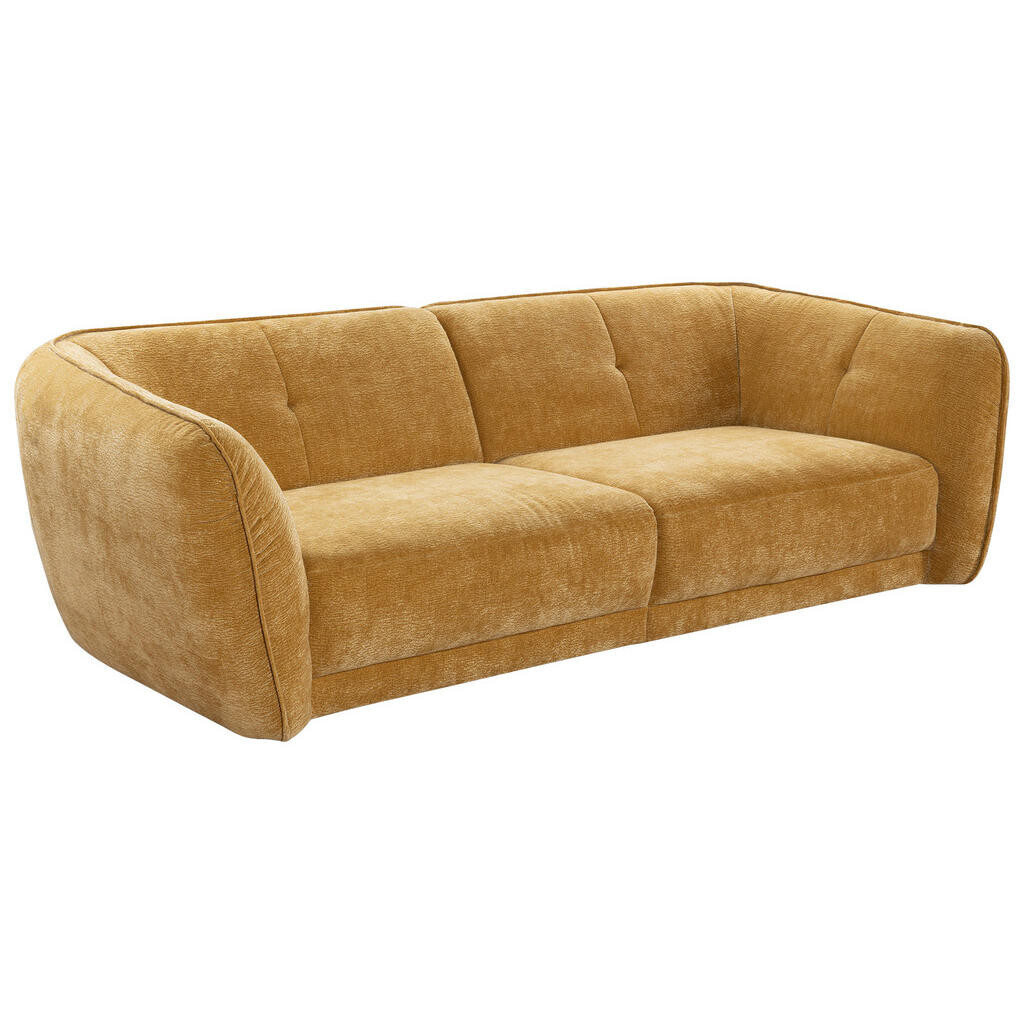 Sit & More VEĽKÁ POHOVKA, textil, žltá