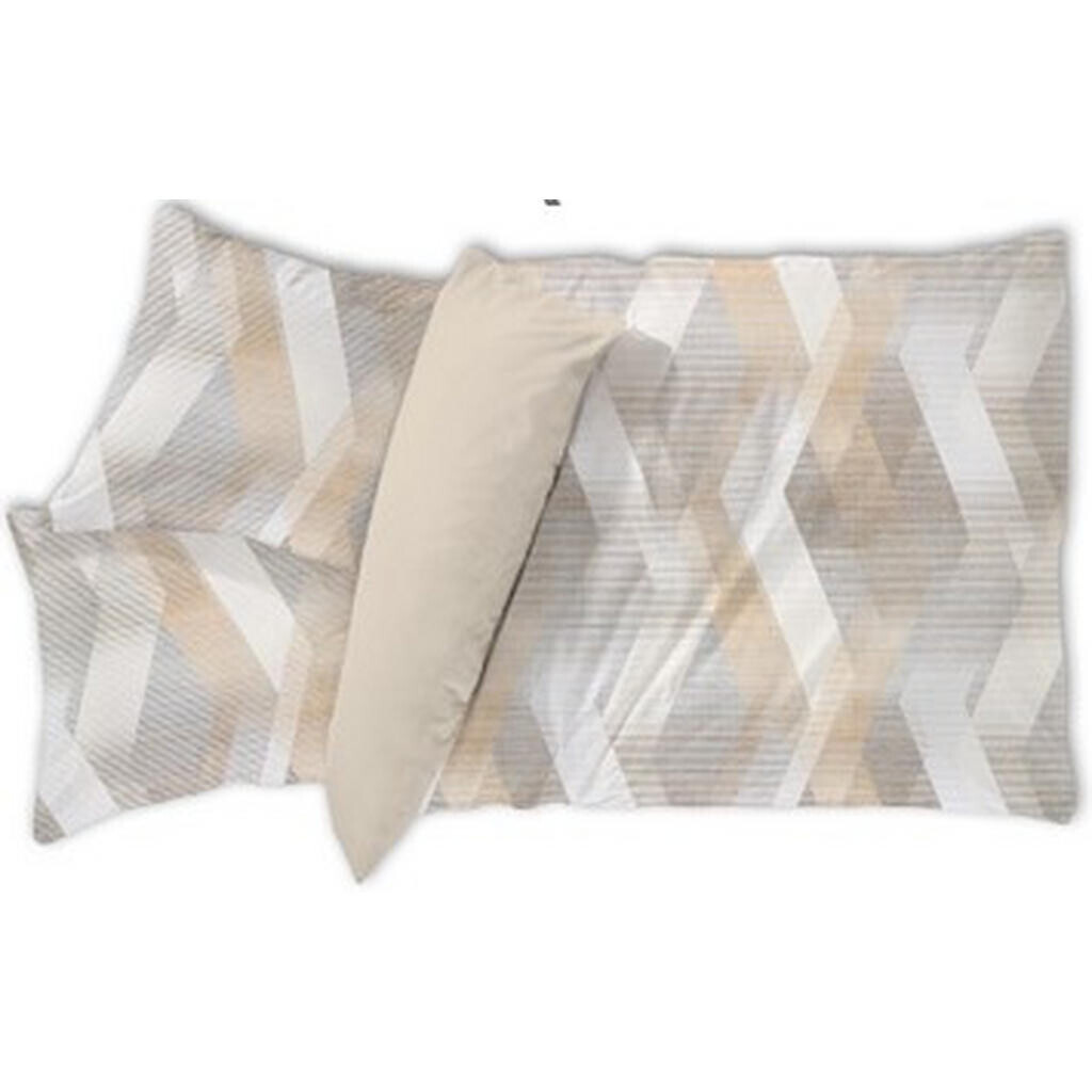 Novel OBOJSTRANNÁ POSTEĽNÁ BIELIZEŇ, satén, krémová, 140/220 cm