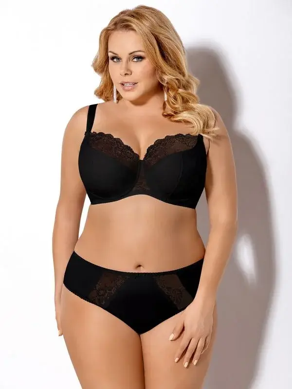 Podprsenka Blanca K357 Black - Gorsenia 75 F