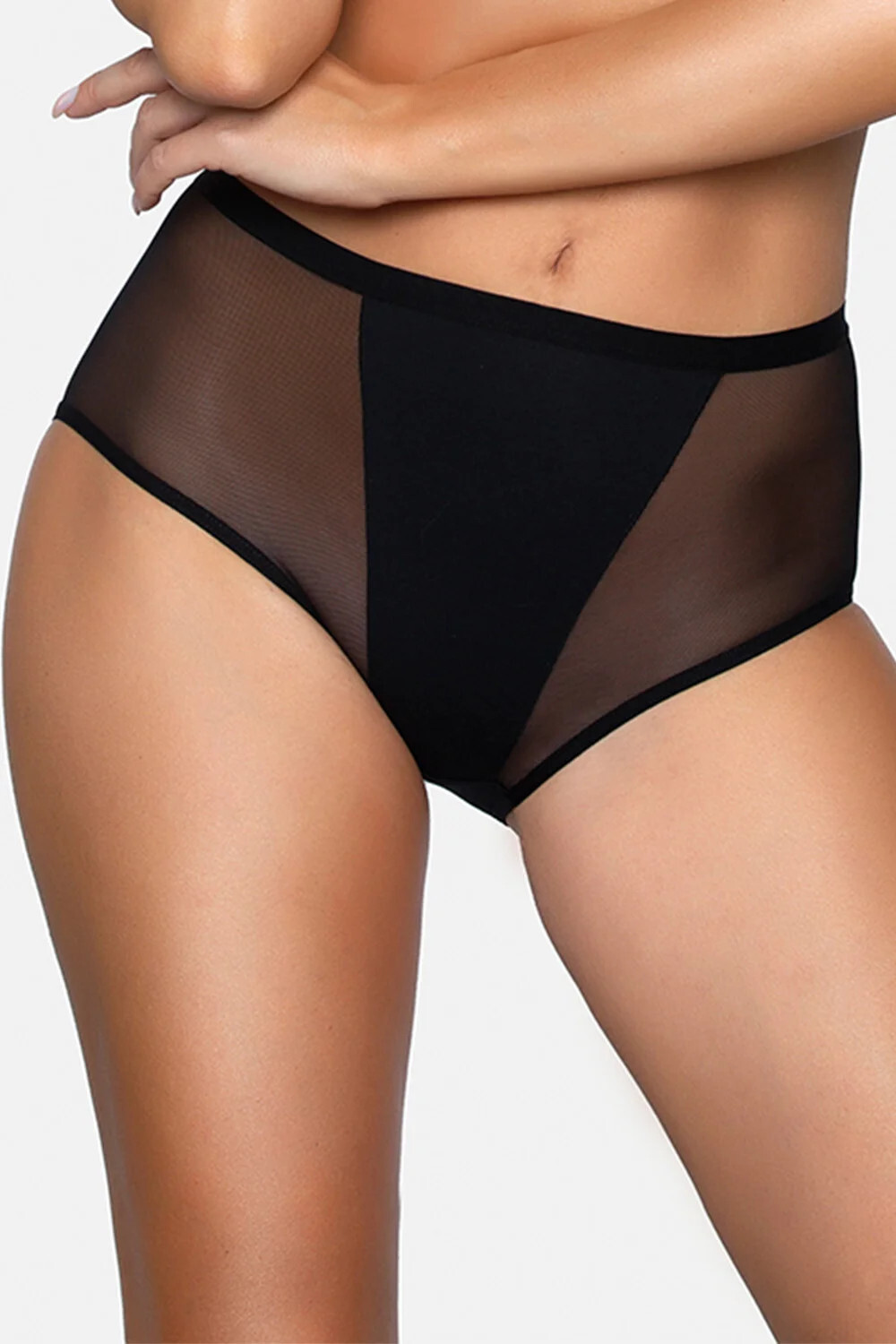 Dámske nohavičky BBL 177 Black - Babell XXL černá