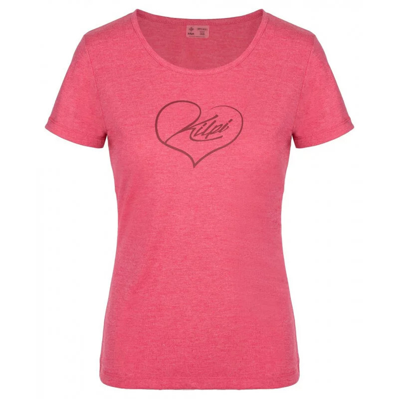 Dámske funkčné tričko Garove-w - Kilpi 40 tmavě růžová