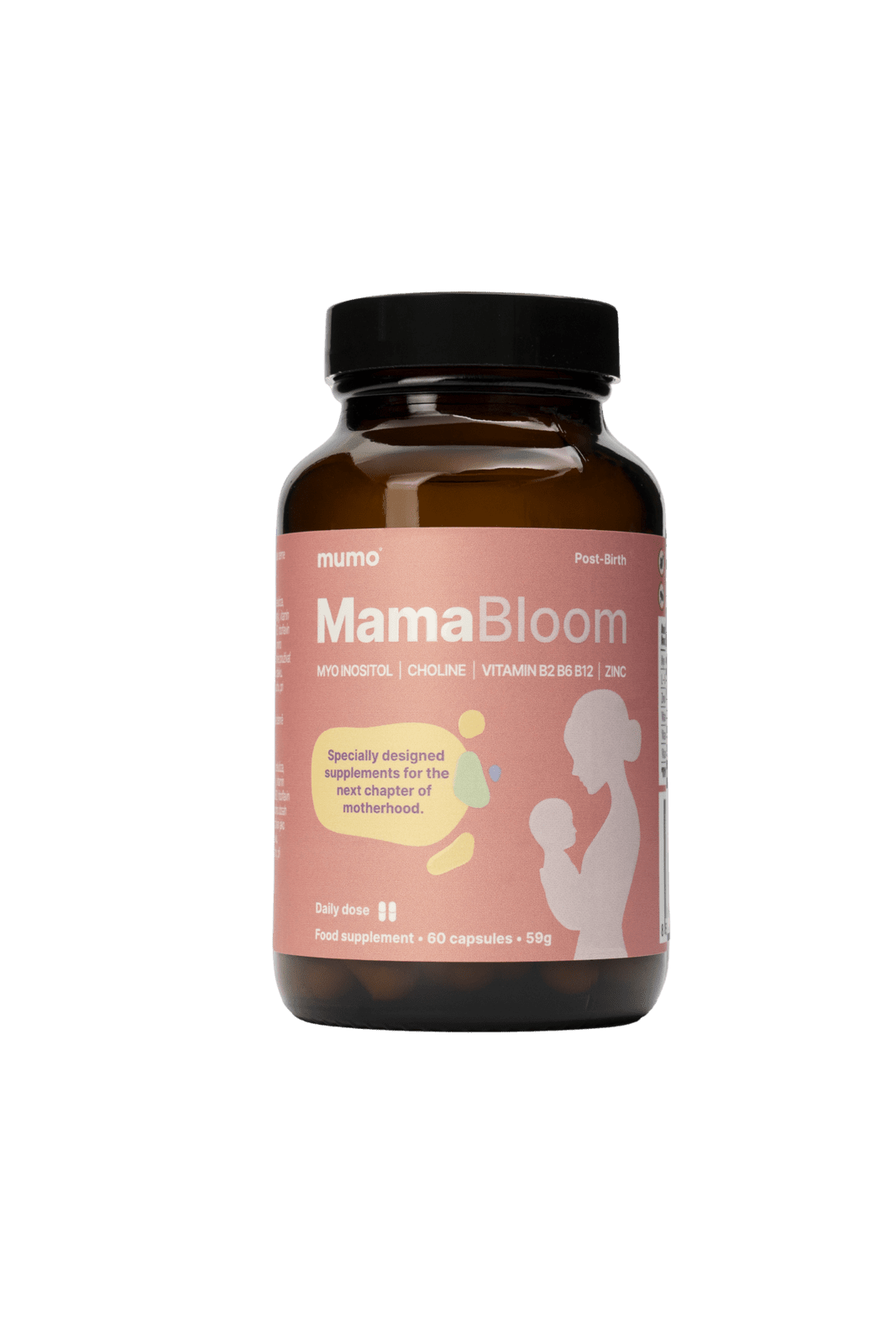 MUMO MamaBloom - pre ženy po pôrode 60 kapsúl