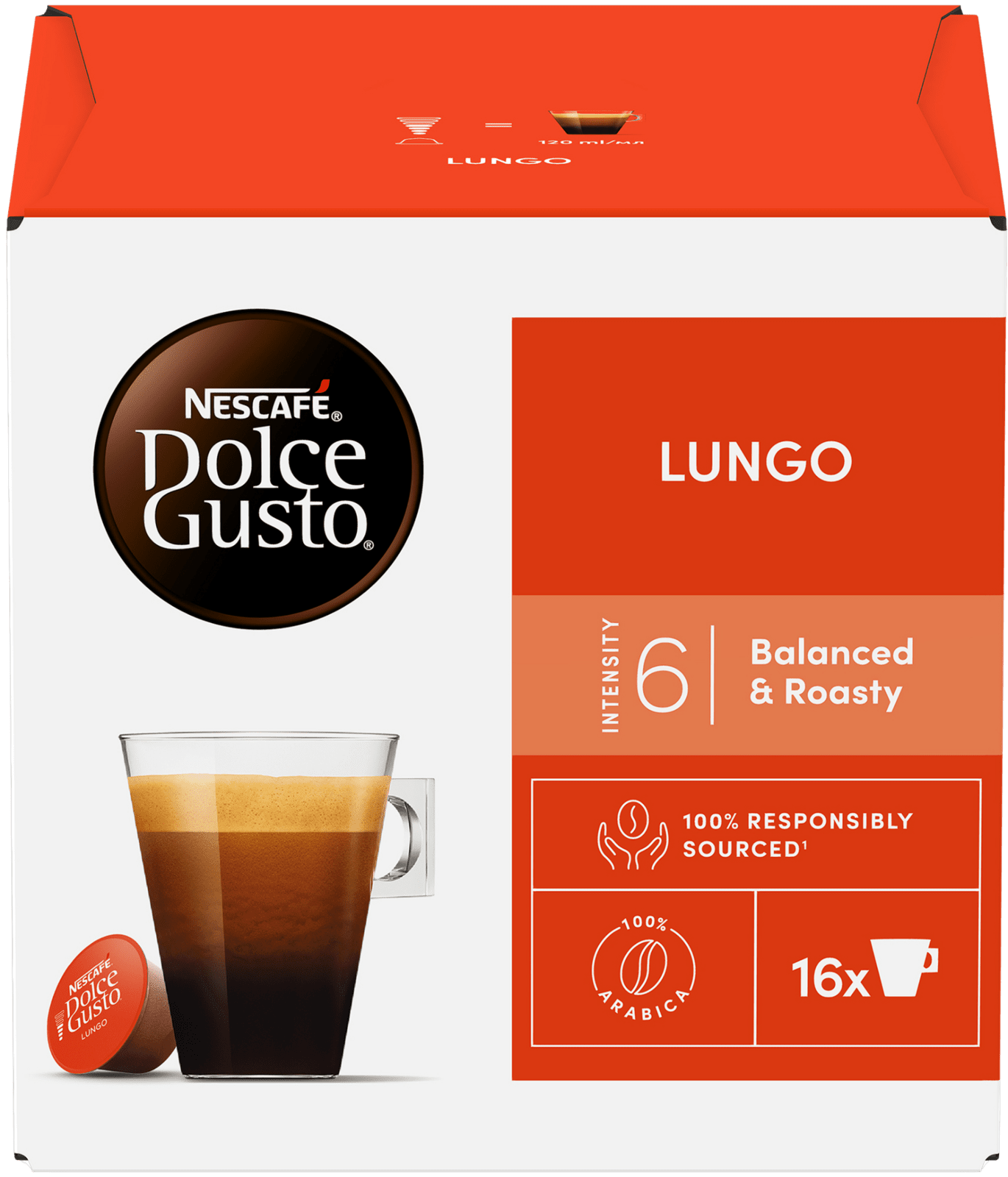 NESCAFÉ Dolce Gusto Lungo kávové kapsule 16 ks