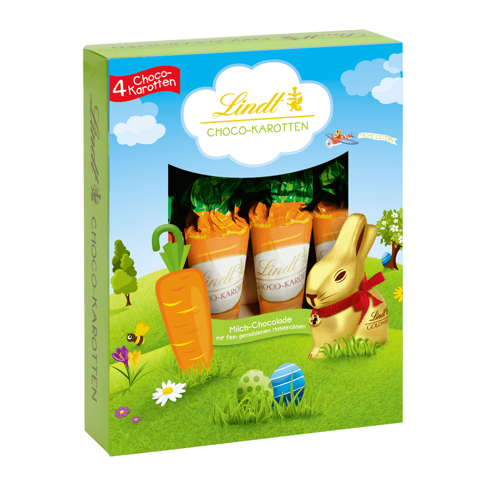 LINDT Čokoládové mrkvičky 54 g