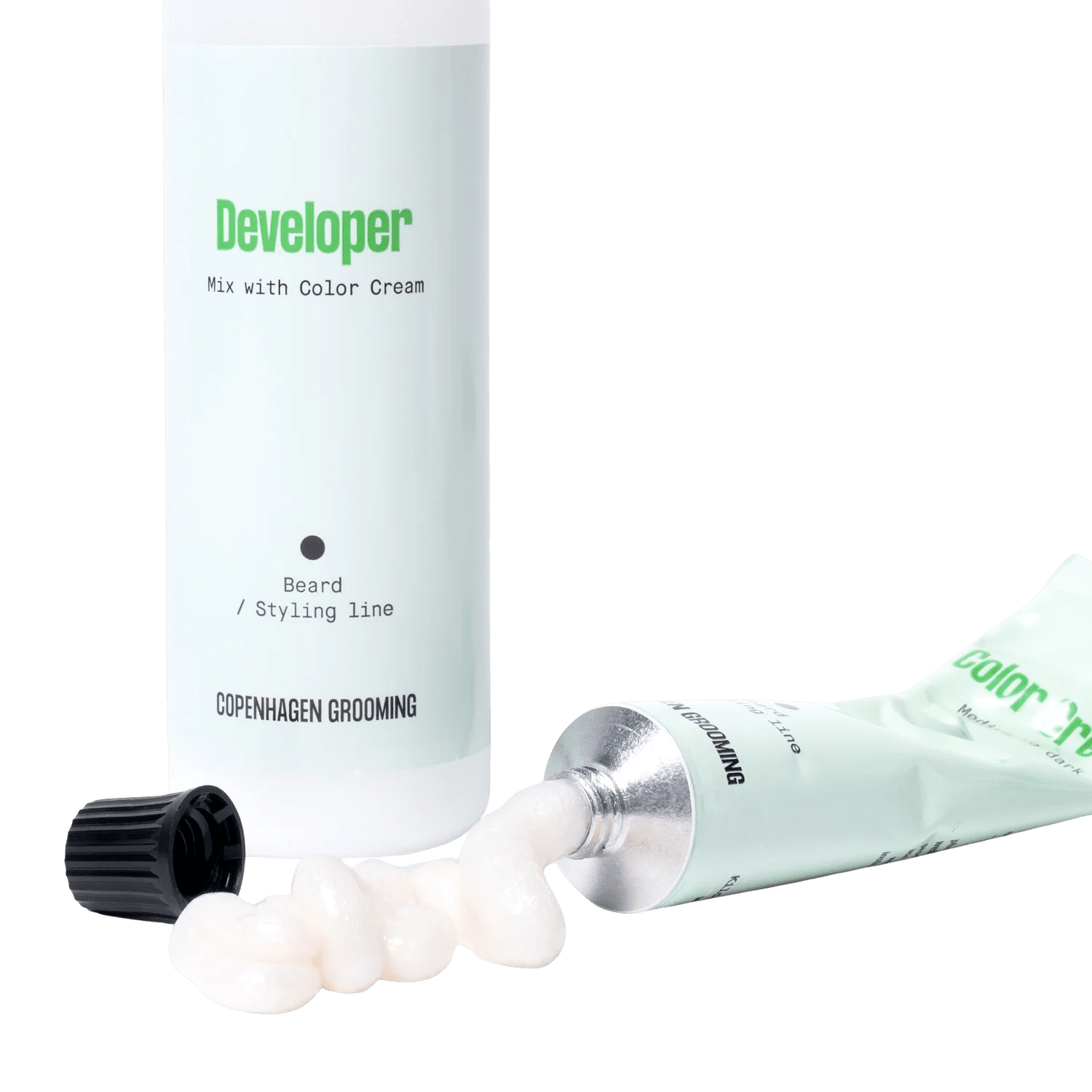 COPENHAGEN GROOMING Dye Hard 02-Šetrná farba pre tmavšie fúzy