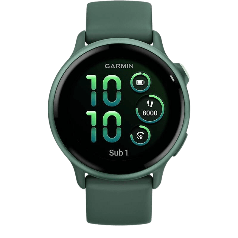 GARMIN vívoactive 6 Metallic Jasper Green