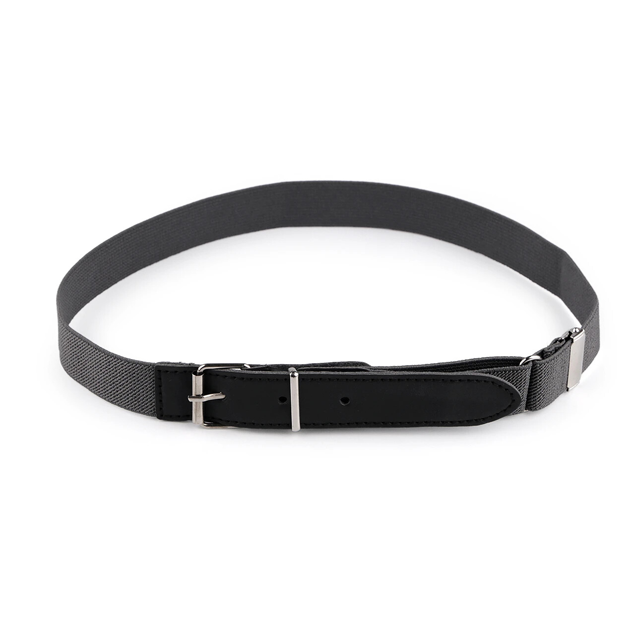 Opasok detský pružný Stoklasa 2,5 cm - sivý, 80