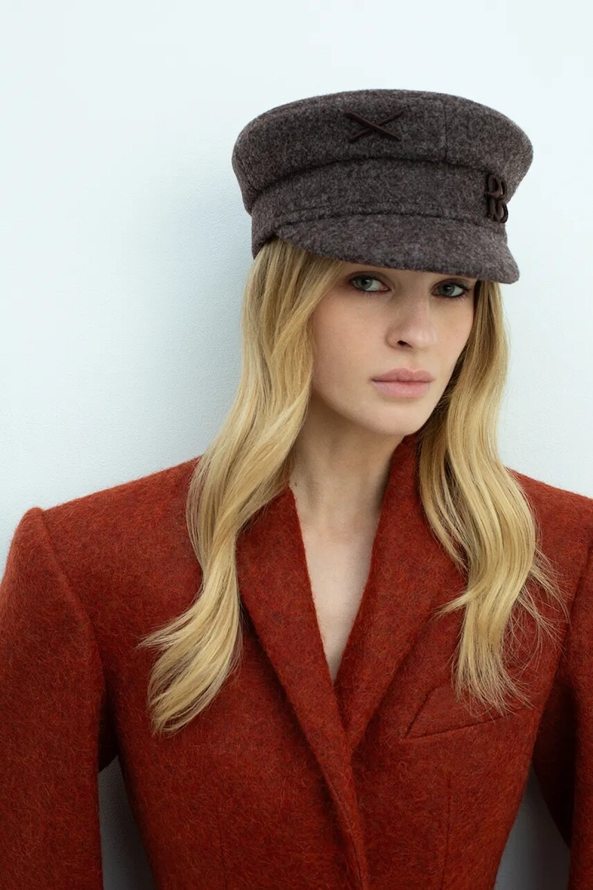 Čiapka so šiltom Ruslan Baginskiy Ruslan Baginskiy Logo-embellished Baker Boy Cap